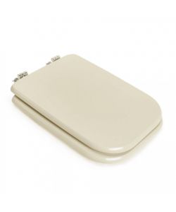 Seba Italia Sedile WC Conca Champagne MDF 37x45,5 cm Cerniera Fissa