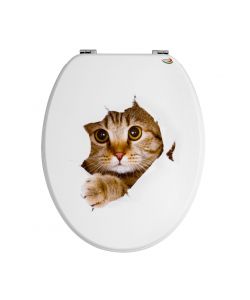 Sedile WC stampa Gatto