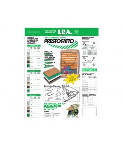 Kit Tapparella in PVC Riducibile - Color Legno Douglas - 83x160 cm