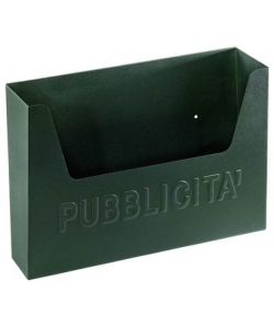 Cestino Portapubblicit Blinky City Nero-Medio