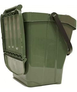 BLINKY Contenitore Differenziata 40 L Verde Impilabile con Coperchio