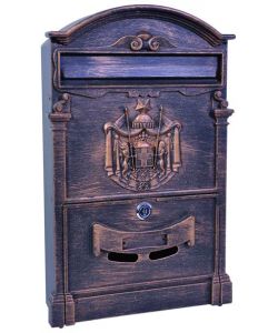 Cassetta Portalettere Blinky Residencia Bronzo