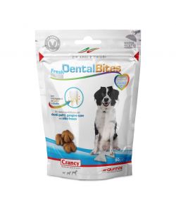 Giuntini Snack per Cani Crancy Dental Bites Giallo 90g Igiene Orale