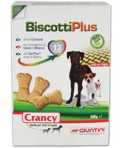 Biscotti Cane Crancy Plus 500g - Snack Masticabile Salute Dentale