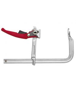 Fervi Morsetto acciaio temperato cricchetto 300 x 140 mm 500 Kg