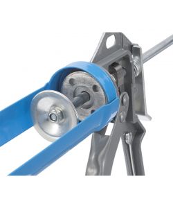 Fervi Pistola per Silicone Super Rinforzata in Acciaio Nichelato