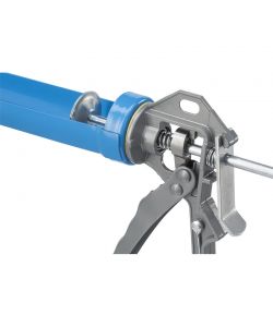 Fervi Pistola per Silicone Super Rinforzata in Acciaio Nichelato