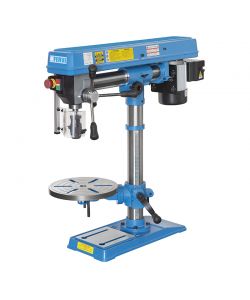 Fervi Trapano Radiale da Banco Blu 375W con Tavola Inclinabile Ø290mm