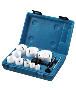 Fervi Assortimento in Valigetta Kit Frese Tazza Acciaio 13 Pezzi 19-64 mm
