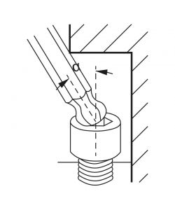Fervi Chiavi Esagonali Lunghe Punta Sferica Satinate 1,5-10mm - 9 pz