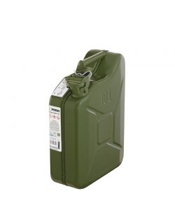 Fervi Tanica Metallo Verde 10 Litri Omologata Carburanti Infiammabili