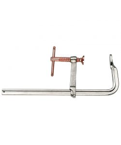 Fervi Morsetto in Acciaio Temperato 200 x 100 mm per Meccanica e Falegnameria