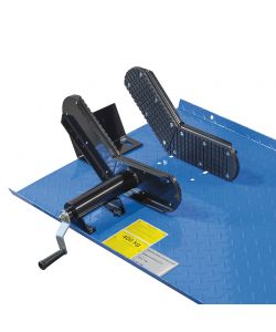 Fervi Sollevatore Idraulico Moto 400 Kg Blu 1825x660 mm S008/M
