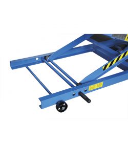 Fervi Sollevatore Idraulico Moto 400 Kg Blu 1825x660 mm S008/M