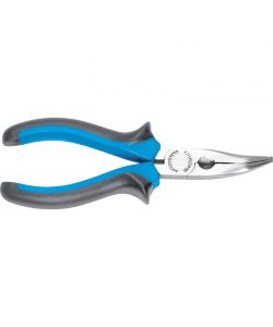 Fervi Pinza a Becchi Mezzitondi Piegati 160mm x 9mm - Finitura Cromata