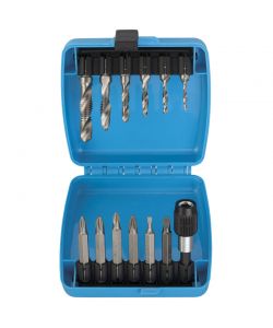 FERVI Utensili 3 in 1 Punta Maschio Svasatore Inserti M3-M10 120mm
