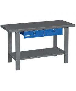 Fervi Banco da Lavoro in Ferro Kit Montaggio 1535x695x220mm con Cassetti