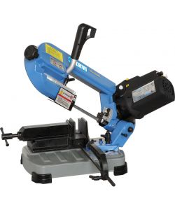 Fervi Segatrice a Nastro Professionale Blu 400W 125mm 0-60� Regolabile