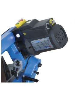 Fervi Segatrice a Nastro Professionale Blu 400W 125mm 0-60° Regolabile