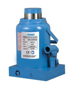 Fervi Cric Idraulico a Bottiglia 50 ton - Altezza 295 mm - Peso 33 kg