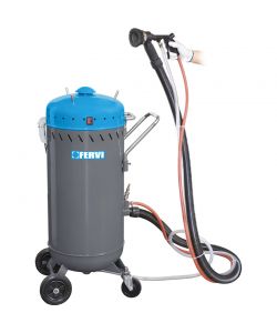 Fervi Sabbiatrice per Esterno con Aspiratore 404x612x1046 mm 1,2 kW