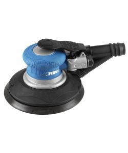 Fervi Levigatrice Rotorbitale Pneumatica 150 mm Ciano/Nero 10500 RPM