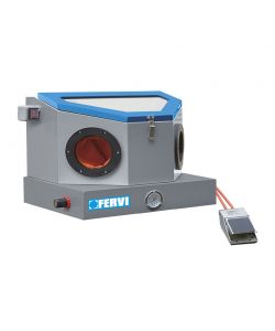 Fervi Mini Sabbiatrice da Banco Multicolore 410x310x200 mm per Orafi