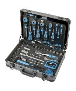 Fervi Set 135 Utensili Chiavi Pinze e Accessori Professionali con Valigia 470mm