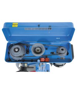 Fervi Trapano a Colonna Trasmissione Cinghia 16 Velocità 220-2840 rpm