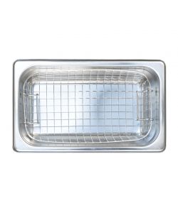 Fervi Lavapezzi Ultrasuoni 3,2L Acciaio Inox con Display LCD 120W