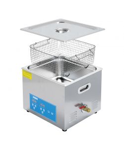 Fervi Lavapezzi Ultrasuoni 15L Vasca Inox con Display LCD 360W 80°C