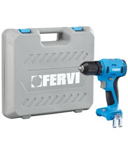 FERVI Trapano Avvitatore 20V Brushless Nero - Corpo Macchina 2,26 kg