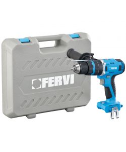 Fervi Trapano a Percussione 20V Corpo Macchina con Motore Brushless