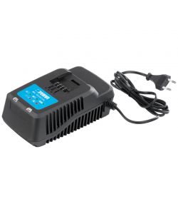 Fervi Caricabatterie 4A 20V Nero Compatibile con FB20LB3A2 e FB20LB3A4