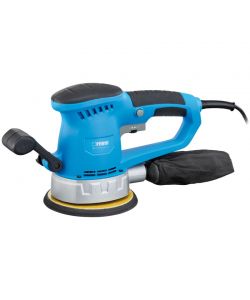 Fervi Levigatrice Rotorbitale 450W Piattello 150mm - 3 Fogli Abrasivi