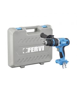 Fervi Trapano Percussione 20V 1x4Ah Brushless Mandrino Metallico