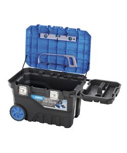 Fervi Vasca con Ruote Ergonomica e Sicura per Attrezzi e Materiali