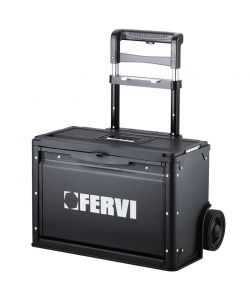 FERVI Carrello Porta Utensili Separabile 3 Pezzi Rosso  C088