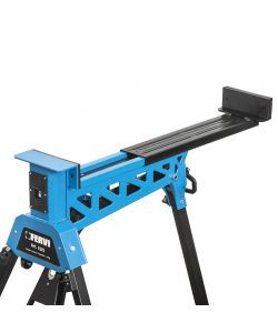 FERVI Cavaletto Morsa Portatile Acciaio 300 kg Sistema Serraggio Pedale
