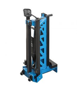 FERVI Cavaletto Morsa Portatile Acciaio 300 kg Sistema Serraggio Pedale