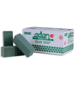 RGB Spugne Idro per Fiori Freschi 20 Pezzi Verde 25x10x7,5 cm