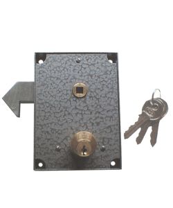 Serratura Cancelli Scorrev.Cilind.Lungo  Sx 50 Fpb