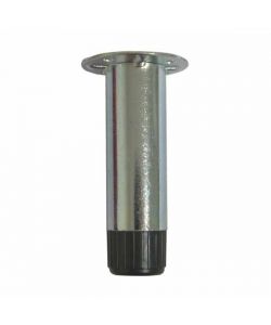 Piedino Mobili Metallo Reg.Tondo Mm 28X120
