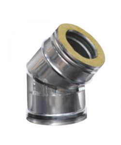 Gomito Inox Settori 45 13/18 Dp Maral