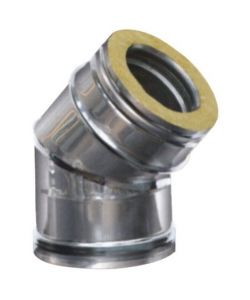 Gomito Inox Settori 45 15/20 Dp Maral