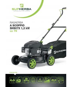 Rasaerba A Scoppio Semovente 3,2 Kw - Supherba