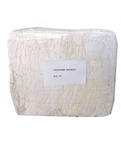 Tessuto Straccio Bianco Misto Kg 10