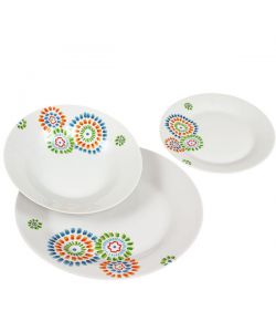 Servizio Piatti Porcellana Hippy    Tdo Pz.18 Xtra