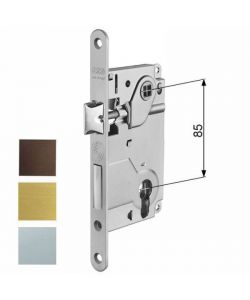 Serratura Inf.Legno Centro E50 Cromo Op. 1024 Agb