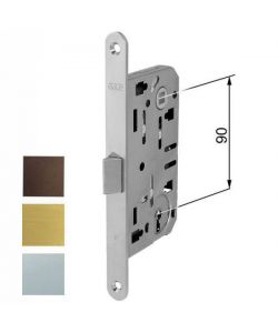 Serratura Inf.Legno Mediana E35 Ottonata 1101 Agb